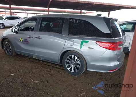 2024 Honda Odyssey Ex-L from USA, damaged, VIN 5FNRL6H64RB036508